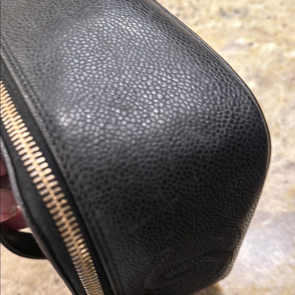 Chanel Black Leather Vanity Case - Picture 7 of 16